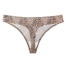 Load image into Gallery viewer, Seamless Thong - Feisty Cheetah
